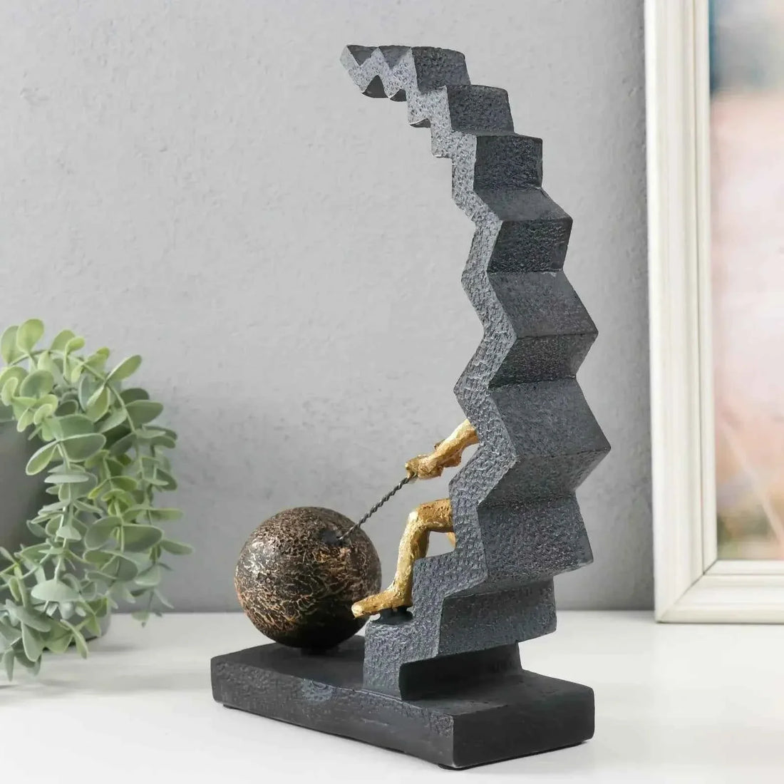 Fibre Man Decoration - Unique Home Decor for Creative Spaces - Furniko.pk
