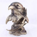Elegant Eagle Head Statue – Decorative Art Piece