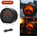 LED Flame Effect Wall Decor